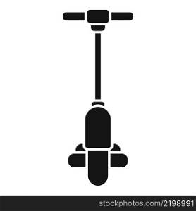 Electric scooter icon simple vector. Kick transport. Bike charge. Electric scooter icon simple vector. Kick transport