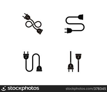 electric socket plug vector,illustration template