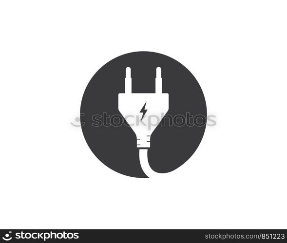 electric socket plug vector,illustration template