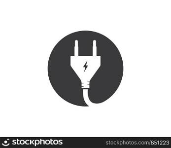 electric socket plug vector,illustration template