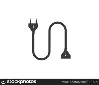 electric socket plug vector,illustration template