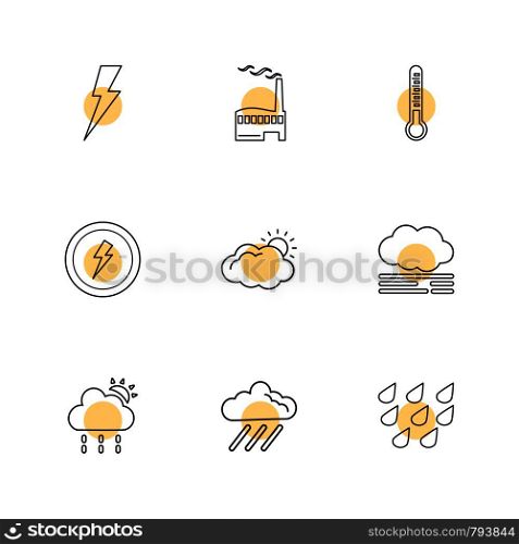 electric , temprature , industry , thermomter ,ecology , sun , cloud , rain , weather , icon, vector, design, flat, collection, style, creative, icons , sky , pointer , mouse , tree , enviroment , cloudy,icon, vector, design, flat, collection, style, creative, icons