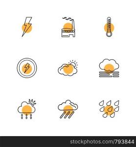 electric , temprature , industry , thermomter ,ecology , sun , cloud , rain , weather , icon, vector, design, flat, collection, style, creative, icons , sky , pointer , mouse , tree , enviroment , cloudy,icon, vector, design, flat, collection, style, creative, icons