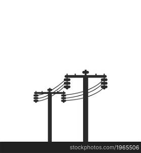 electric tower transmission icon vector illustration design template web
