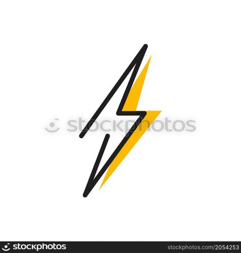 Electricity Icon vector design illustration