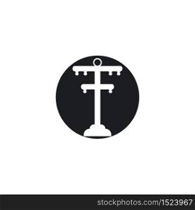 electrikal tower logo vector icon illustration