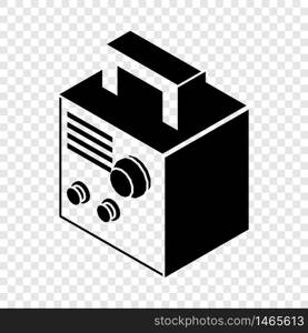 Electro welding machine icon. Simple illustration of electro welding machine vector icon for web. Electro welding machine icon, simple black style