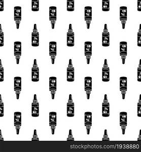 Electronic cigarette bottle liquid pattern seamless background texture repeat wallpaper geometric vector. Electronic cigarette bottle liquid pattern seamless vector