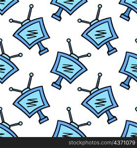electronic device television seamless pattern textile print