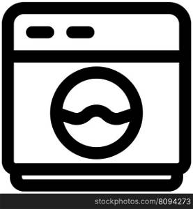 Electronic washing machine for garments and fabrics