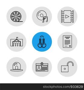 electronics , technology , study , education , science , computer , laptop , graph , bulb, camera , target , cd , video , media , icon, vector, design, flat, collection, style, creative, icons