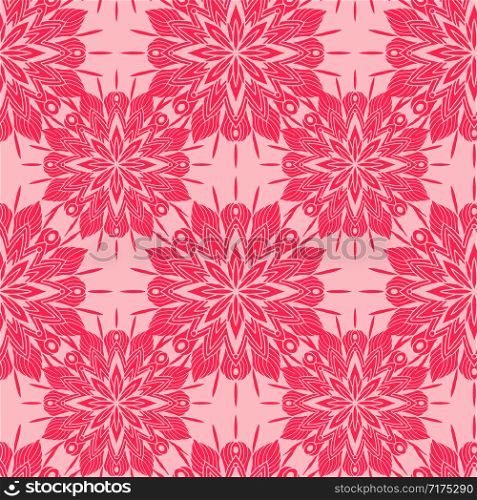 Elegance seamless texture with floral background. Pattern print for textile design. Floral seamless pattern in pink color. Elegance seamless texture with floral background. Pattern print for textile design. Floral seamless pattern in pink color.