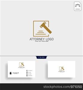 elegant attorney logo line design template illustration - vector. elegant attorney logo line design template vector illustration