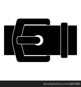 Elegant belt icon. Simple illustration of elegant belt vector icon for web. Elegant belt icon, simple style