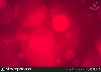 elegant blurry red bokeh lights background design