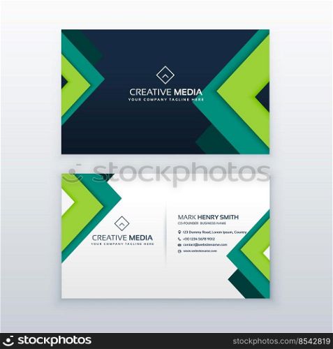 elegant business card design for your profession