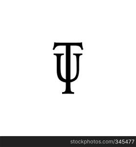 elegant classic alphabet letter sign symbol vector art. elegant classic alphabet letter sign symbol