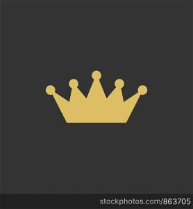 Elegant Crown Logo Template Illustration Design. Vector EPS 10.