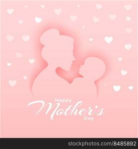 elegant happy mother’s day greeting design 