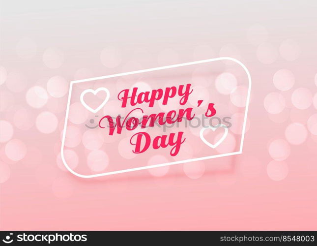 elegant happy women’s day greeting design