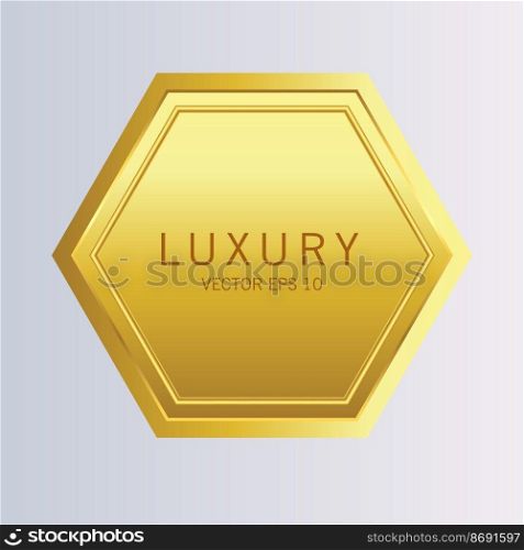 elegant navy gold design elements labels. seals. badges and ornaments