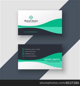 elegant office business card design