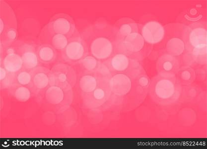 elegant pink bokeh effect background design