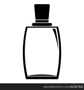 Elegant woman perfume icon. Simple illustration of elegant woman perfume vector icon for web design isolated on white background. Elegant woman perfume icon, simple style
