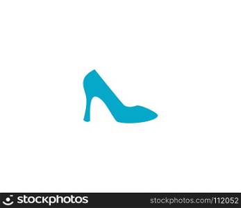Elegant women shoe icon vector illustration