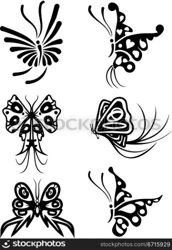 Element for design, butterfly