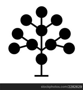 Element of bio engineering symbol. phylogenetic sign. flat style.