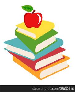 Elementary School Design Books And Apple