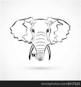 Elephant head line