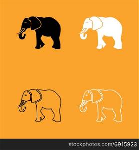 Elephant icon .