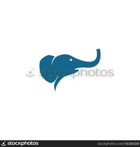 Elephant logo illustration vector icon