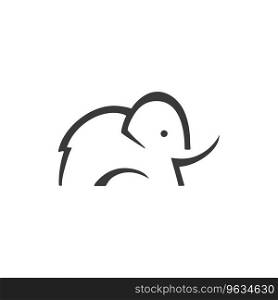 Elephant logo Royalty Free Vector Image