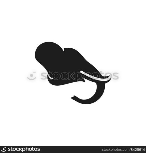 Elephant logo vector icon concept illustration design 