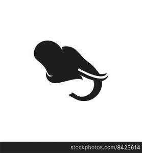 Elephant logo vector icon concept illustration design 