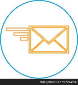 Email and mail icon sign symbol design