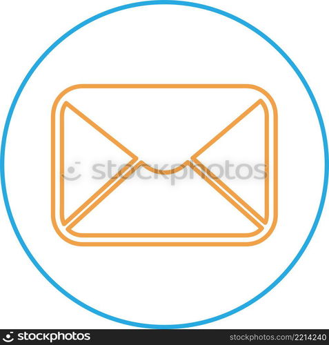 Email and mail icon sign symbol design