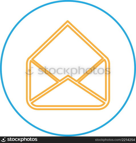 Email and mail icon sign symbol design