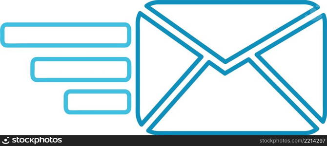 Email and mail icon sign symbol design