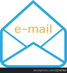 Email and mail icon sign symbol design