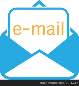 Email and mail icon sign symbol design