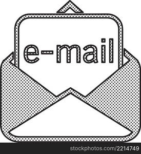 Email and mail icon sign symbol design