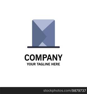 Email, Envelope, Mail, Message, Sent Business Logo Template. Flat Color