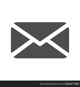 Email icon. Envelope. Simple flat design. Vector art