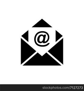 Email signage icon trendy