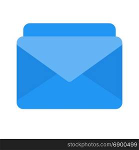 email stack, icon on isolated background