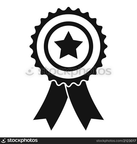Emblem product review icon simple vector. Online customer. Best experience. Emblem product review icon simple vector. Online customer